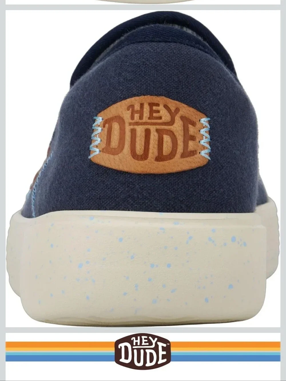 HEYDUDE Men's Sunapee Coastline Shoes. New In Box. Never Worn.